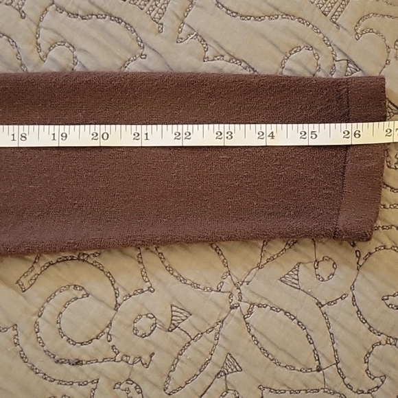 Vintage Embroidered Cement Cropped Sweater - Picture 6 of 6